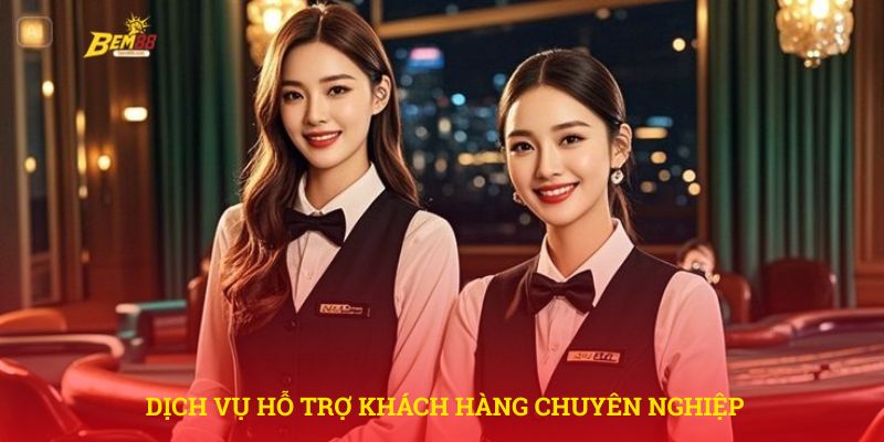Dịch vụ hỗ trợ khách hàng chuyên nghiệp